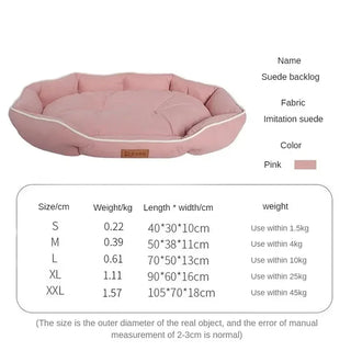 Home Dog Plush Pet Bed