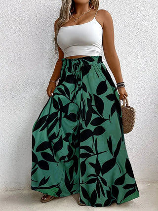 Women Drawstring High Waist Loose Pants