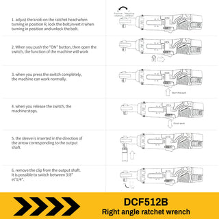 Brushless Angle Wrench Car Maintenance Kit