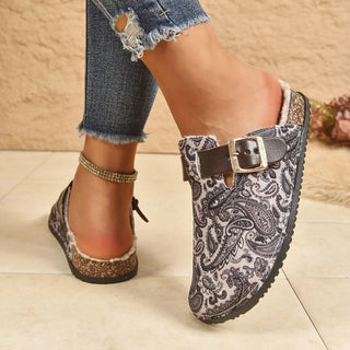 Women's Flats Plush Slippers