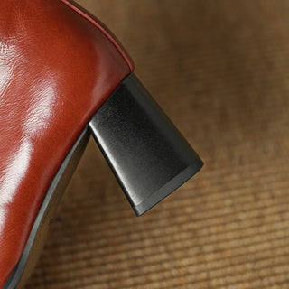 Handmade Genuine Leather Ankle Boots