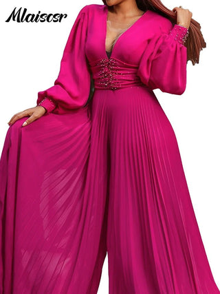 Elegant One Pcs Evening Party Jumpsuit - Epictzar Intl.