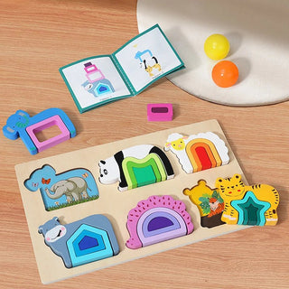 Toddlers 3D Wooden Puzzles Educational Toy - Epictzar Intl.