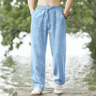 Men's Linen Loose Beach Pants