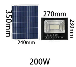 Remote Control Solar Flood Lights