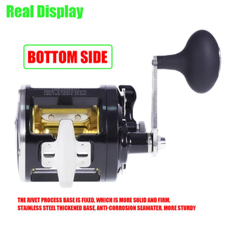 Alloy Body Saltwater Trolling Drum Fishing Reel - Epictzar Intl.
