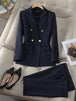 Blue Pant Suit