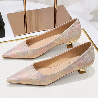 Ladies Pointed Toe Pumps Shoes