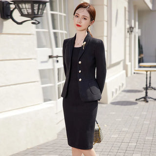 Elegant Work Wear Skirt Set