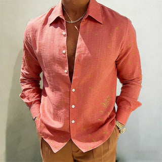 Men's Long Sleeve Designer 3D Printed Shirt - Epictzar Intl.