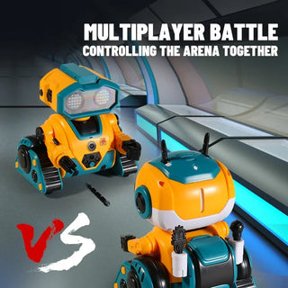Smart Robot Interactive Robots 2.4G Remote Control Intelligent Induction Dance Music Robotic Toys for Children Birthday Gifts