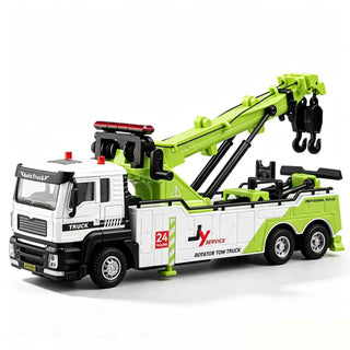 Double Hook Engineering Rescue Toy Crane