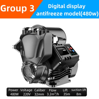 Fully Automatic Water Pressure Booster Pump Silent Self-priming Pump 320W 380W 480W Water Heater Booster Pump
