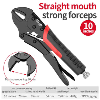 Strong Pliers Multifunction Clamp Tool Universal Pressure Pliers Industrial-grade Manual Fixed Universal Pliers