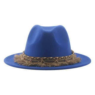 Luxury  Vintage Felted Fedora Hat