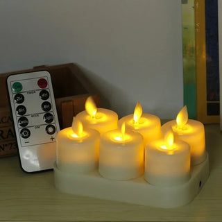 Flickering Remote Control Flameless Candles