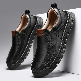 Genuine Leather Classic Loafer Shoes