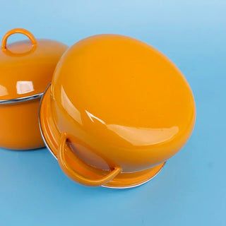 Nonstick Soup Pot Enamel Cooking Hot Pot Thick Bottom Stock Pot Handle Ramen Noodles Gas Cooker Kitchen Cookware