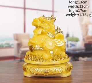 Lucky Inviting Wealth Brave Ornament Toad Living Room Wine Cabinet Office Shop Decor