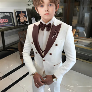 Boys Formal Design 3Pcs Tuxedo Suit