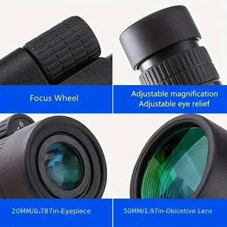 High Power 30x52 Long Range Monocular