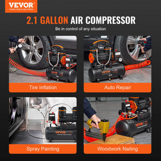 Portable Oil-free Whisper Air Compressor