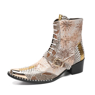 High Quality Genuine Leather Ankle Boots