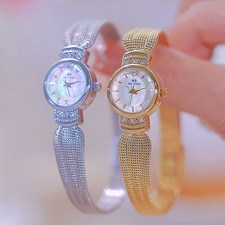 Top Brand Watches For Women Diamond Golden Quartz New Women's Gold Watch Fashion Dress Lady Female Small Wristwatch Gifts