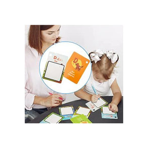 Electronic Interactive Alphabet Wall Chart 26 Water Painting Cards  ABC Learning for Toddlers Talking Spanish & English