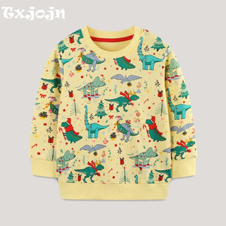 Fun Cozy Comfortable Cartoon Holiday Sweatshirt