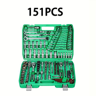 Drive Ratchet Wrench 151Pcs Socket Set