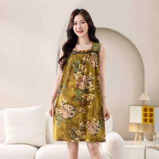 Ladies Thin Printed Home Sleepwear