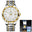 Gold white