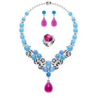 Designer Collection Cubic Zircon Party Jewelry Set - Epictzar Intl.
