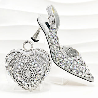 Italian Design Ladies Shoes & Matching Bag Set
