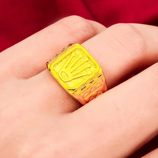 Men's Crown Wedding Ceremony Ring