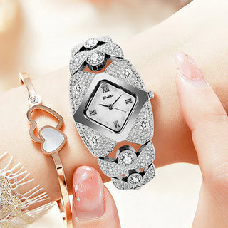 Unique Luxury Ladies Quartz Wristwatch