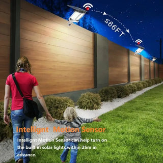 Remote Super Bright Solar Flood Lights