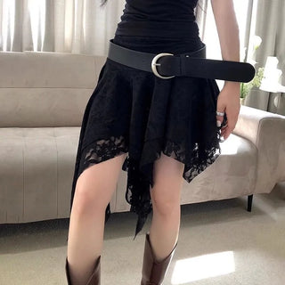 French Sweet Princess Lace Skirt