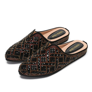 Poly Crystal Design Women's Slippers