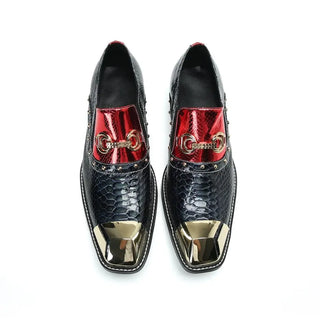 Metal Toe  Buckles Loafers Shoes