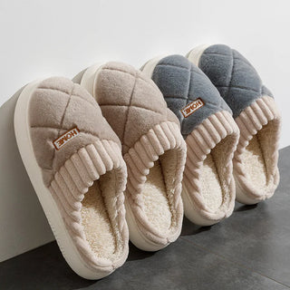 Plush Thermal Cozy Warm House Slippers