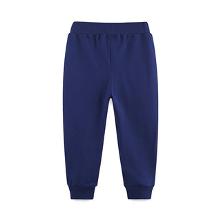 Boys Cotton Cartoon Print Sweatpants
