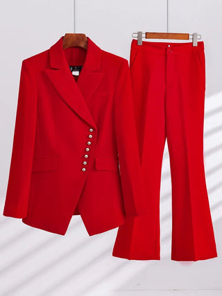 Formal Business Ladies Work Wear 2Pcs Set - Epictzar Intl.