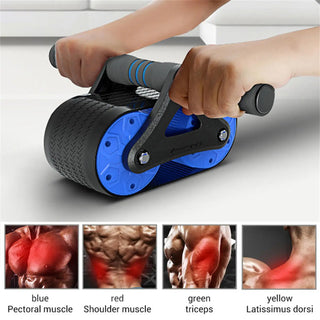 Domestic Wheels Roller Abdominal Exerciser