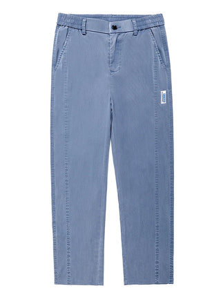 Summer Thin Casual Pants Men's Straight Wide Pants Brand Clothing Lyocell Stretch Loose Trousers Korean Trendy Man Clothing