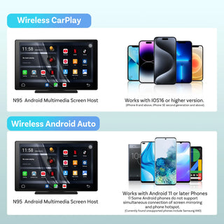 Wireless Android Touch Screen CarPlay