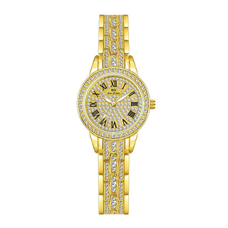 Watches For Woman BS Diamond Watch Silver Bracelet Analog Quartz Wristwatches Waterproof Luxury Brands Lady Clock Gifts