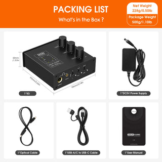 Mini USB Audio Converter Headphone Amplifier