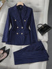 Blue Stripe Suit